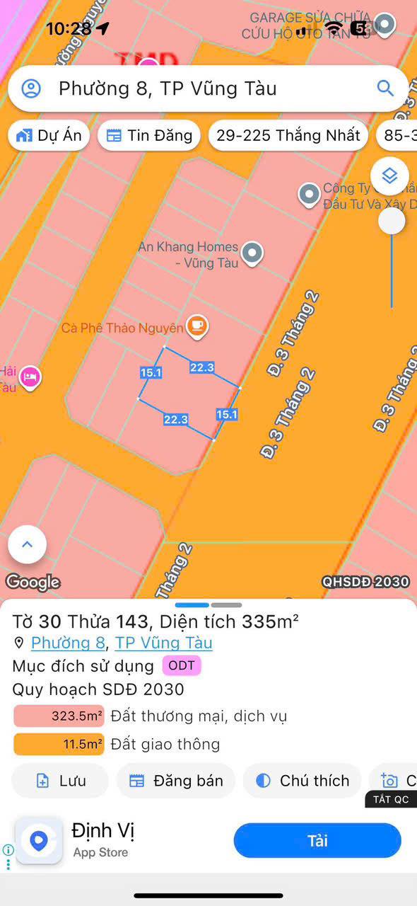 Đất nền mặt tiền đường 3/2, phường Tam Thắng, 335m² giá 50.295 tỷ - Tiềm năng kinh doanh lớn!