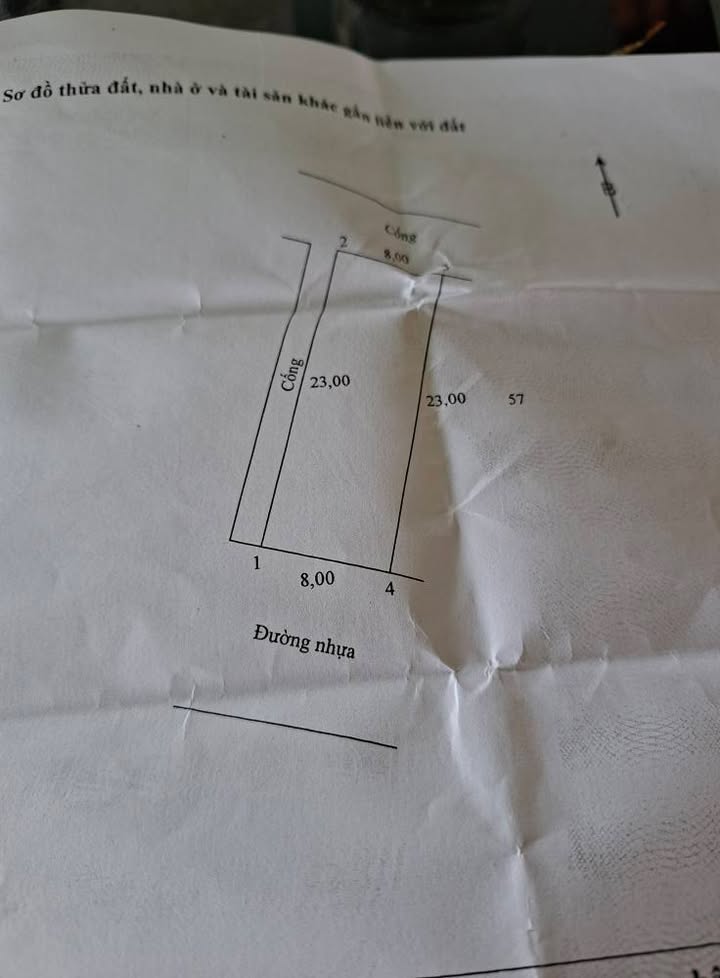 Đất nền khu dân cư Cái Gia nhỏ, Vĩnh Long 184m² giá 850 triệu - Đầu tư sinh lời hấp dẫn!