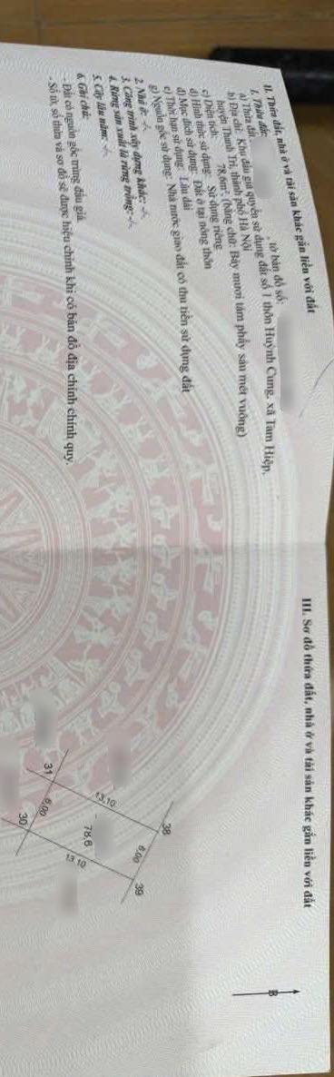 Đất đấu giá Huỳnh Cung, Tam Hiệp 78.6m² - Đầu tư sinh lời, pháp lý rõ ràng!