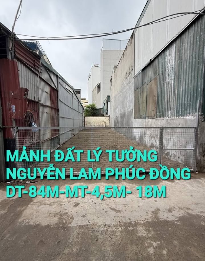 Đất nền đường Nguyễn Lam, Phúc Đồng, Long Biên 84m² giá 16.8 tỷ - Vị trí đắc địa, giao thông thuận tiện!