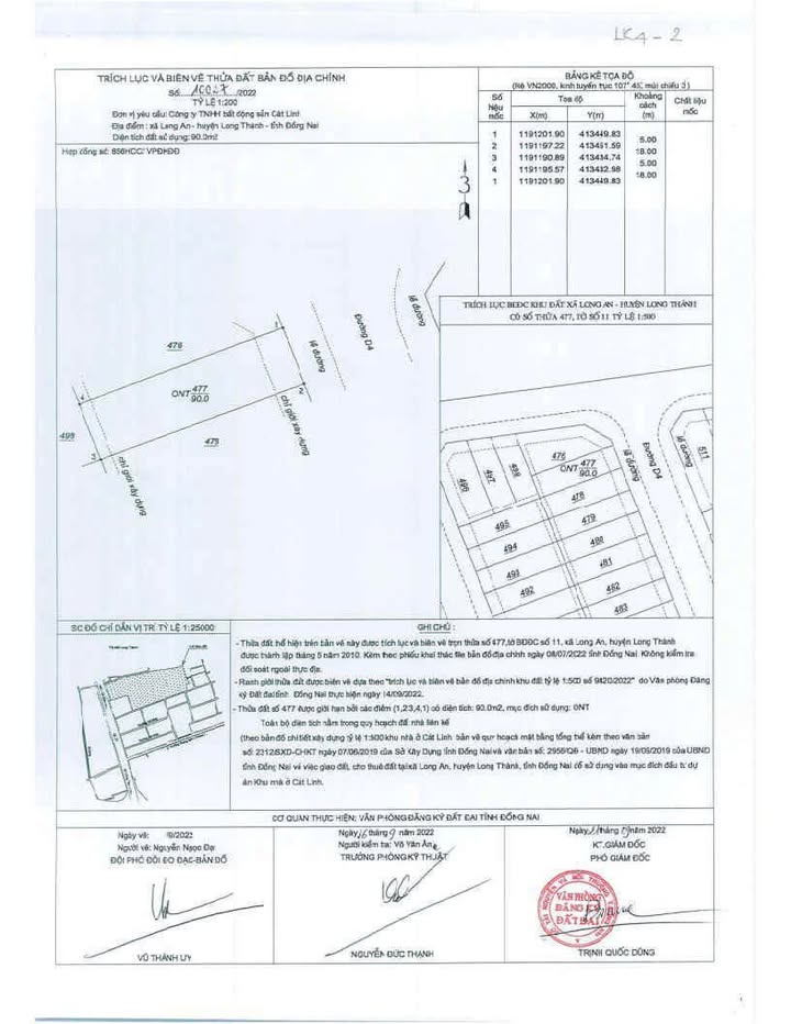 Đất nền Khu đô thị Cát Linh Long Thành 90m² - Sổ đỏ chính chủ, vị trí đắc địa!