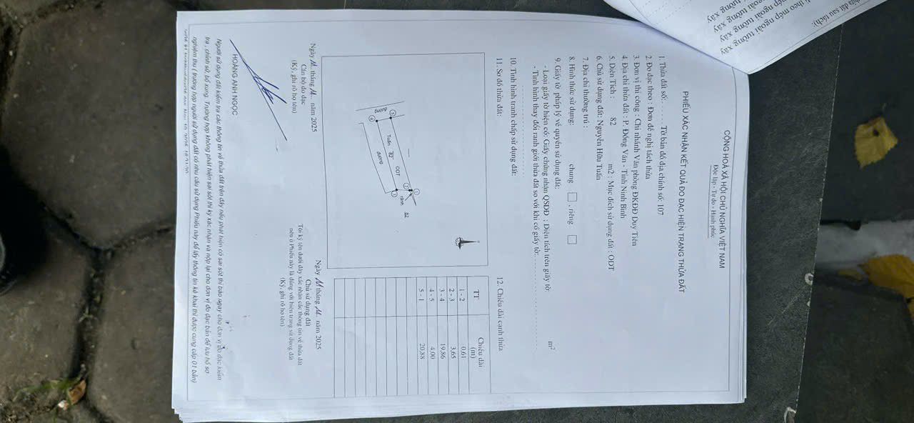 Đất nền Sa Lao, Đồng Văn, 82m² giá chỉ 246 triệu - Đầu tư sinh lời cao!