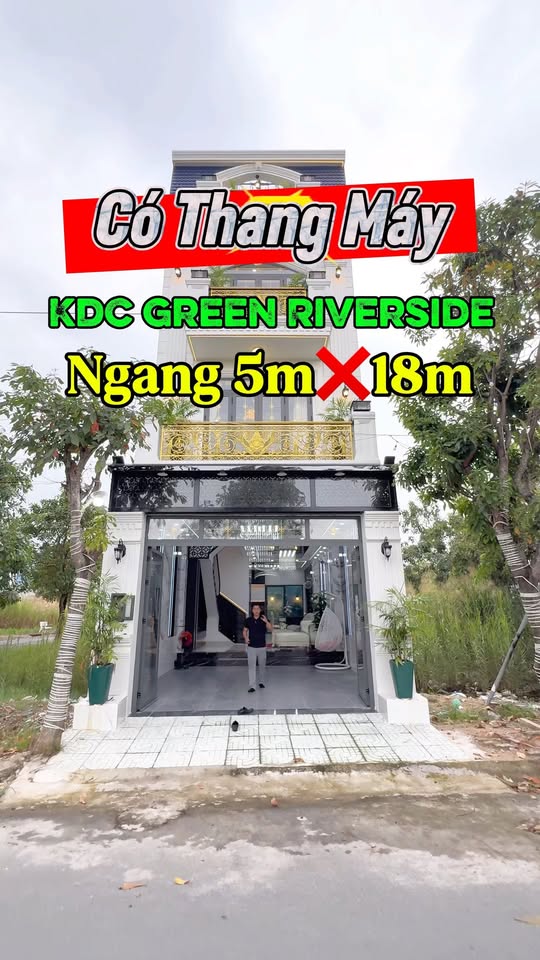 Nhà phố Green Riverside Nhà Bè 90m² giá 11.9 tỷ - Cơ hội sở hữu không thể bỏ lỡ!
