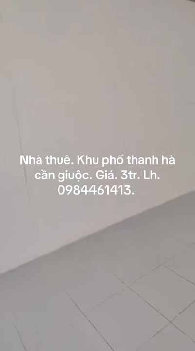 Nhà cho thuê khu phố Thanh Hà, Cần Giuộc - Giá chỉ 3 triệu/tháng