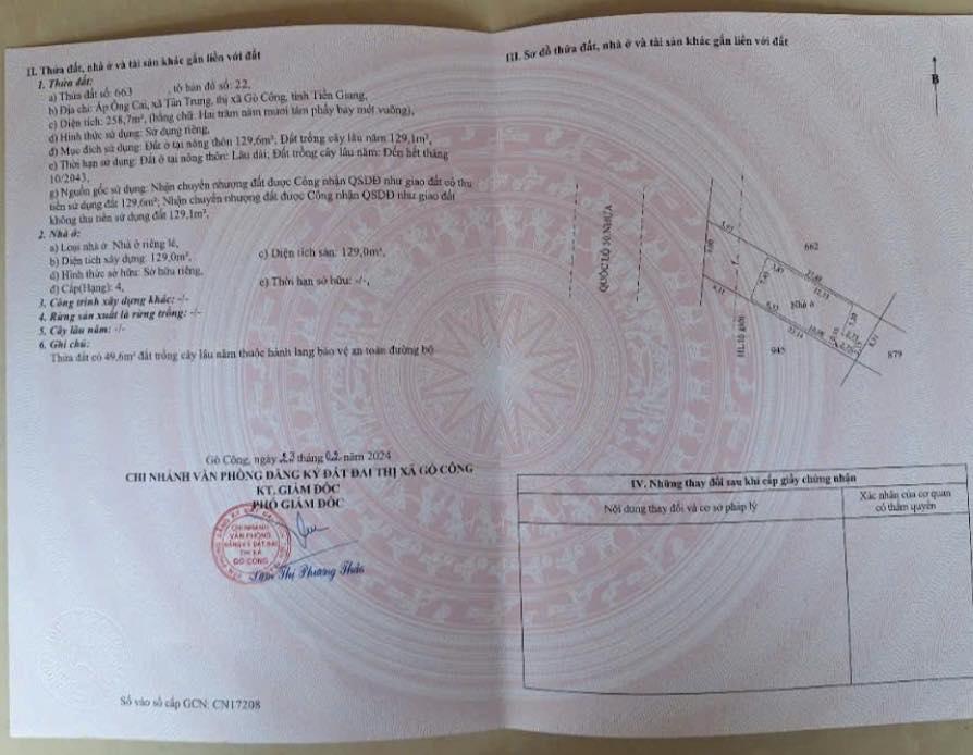 Nhà mặt tiền Quốc Lộ 50, phường Sơn Qui 258m² giá 3.6 tỷ - Kinh doanh sầm uất!