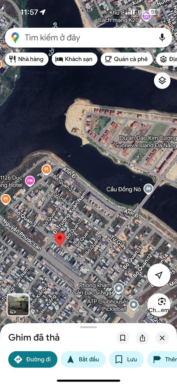 Đất nền đường Bờ Quan 3, Hoà Quý 122.5m² giá 5.69 tỷ - Cơ hội đầu tư tuyệt vời!