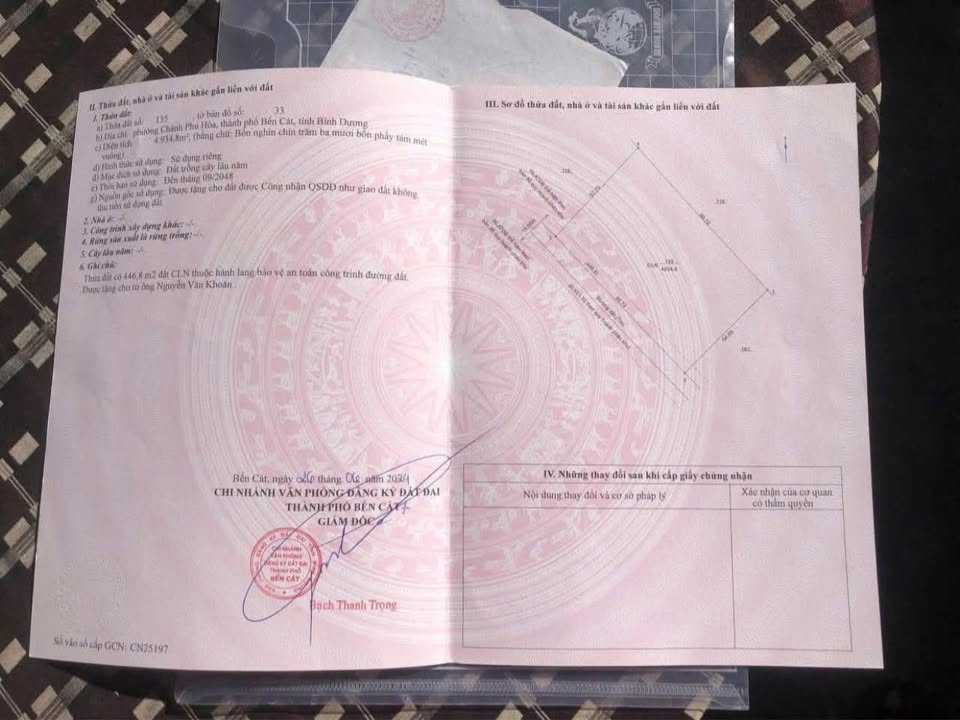 Đất nền Chánh Phú Hòa, Bến Cát 3850m² giá 13 tỷ - Đầu tư sinh lời ngay!