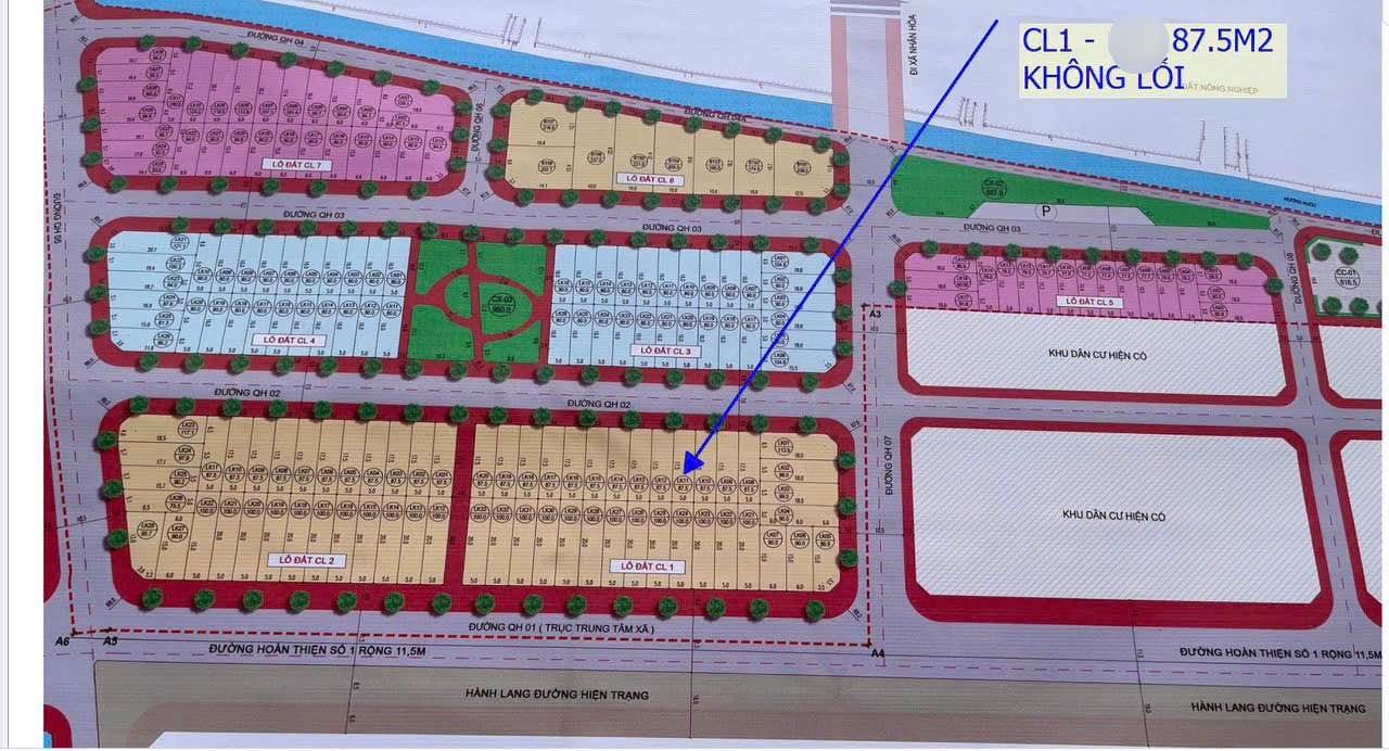 Đất nền Cẩm Xá 87.5m² giá chỉ 3 tỷ - Hướng Tây tài lộc, sẵn sàng sang tên!