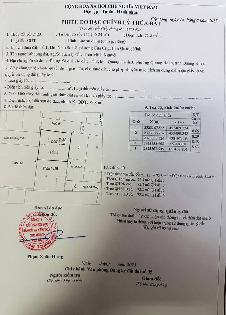 Nhà cấp 4 Cẩm Sơn 72m² giá 800 triệu - Chính chủ bán gấp!