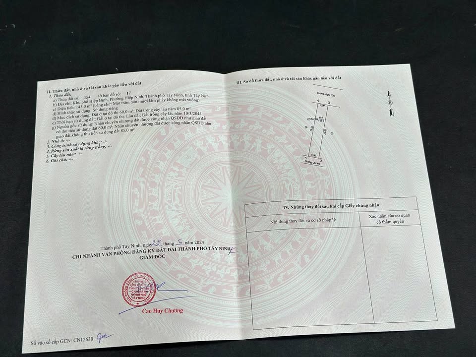 Đất thổ cư Hẻm 79, Cách Mạng Tháng Tám 145m² giá 1.7 tỷ - Vị trí đẹp, giao thông thuận lợi!