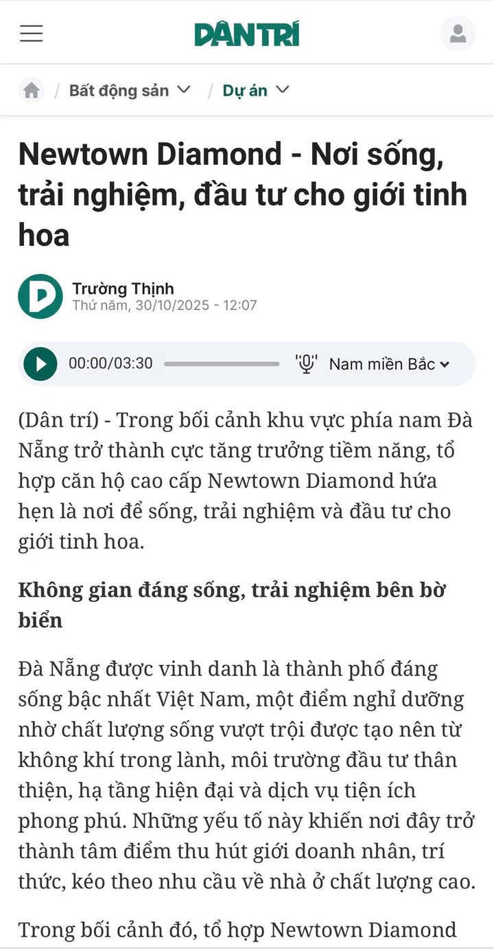 Căn hộ Newtown Diamond Đà Nẵng 82.49m² giá chỉ 4.537 tỷ - Cơ hội đầu tư hấp dẫn!