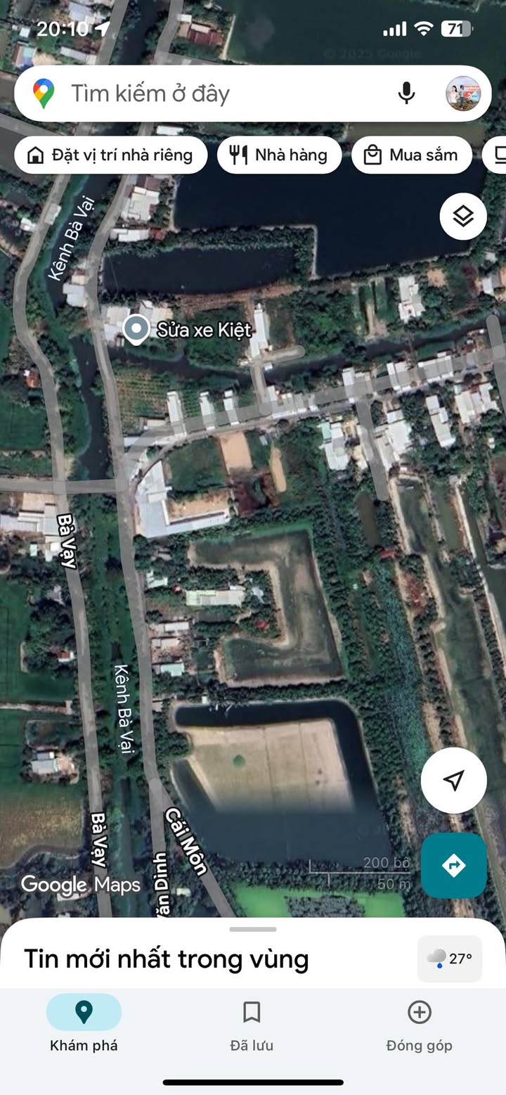 Đất nền đường Cái Môn, Mỹ Trà, 280m², giá 1.8 tỷ - Đầu tư sinh lời ngay!