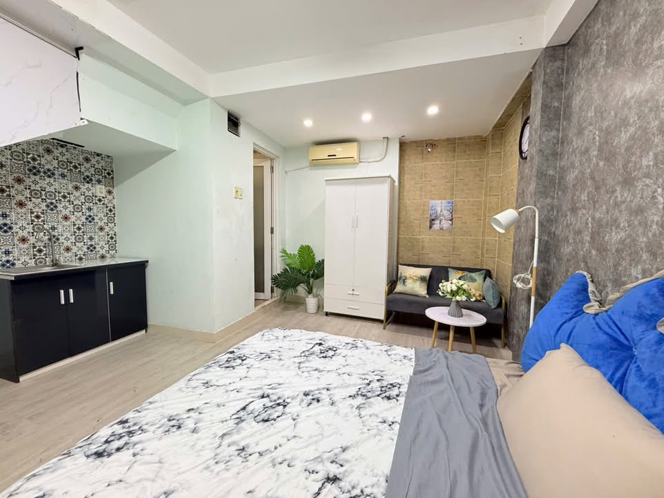 Căn hộ 1 phòng ngủ 24m² tại Quận 3 - Full nội thất, giá chỉ 4.9 triệu!