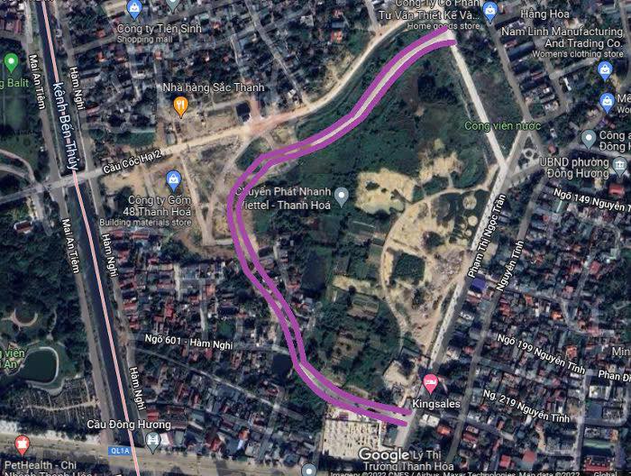 Lô đất vàng Công Viên Nước Đông Hương 95m² giá 4.9 tỷ - Cơ hội đầu tư tuyệt vời!