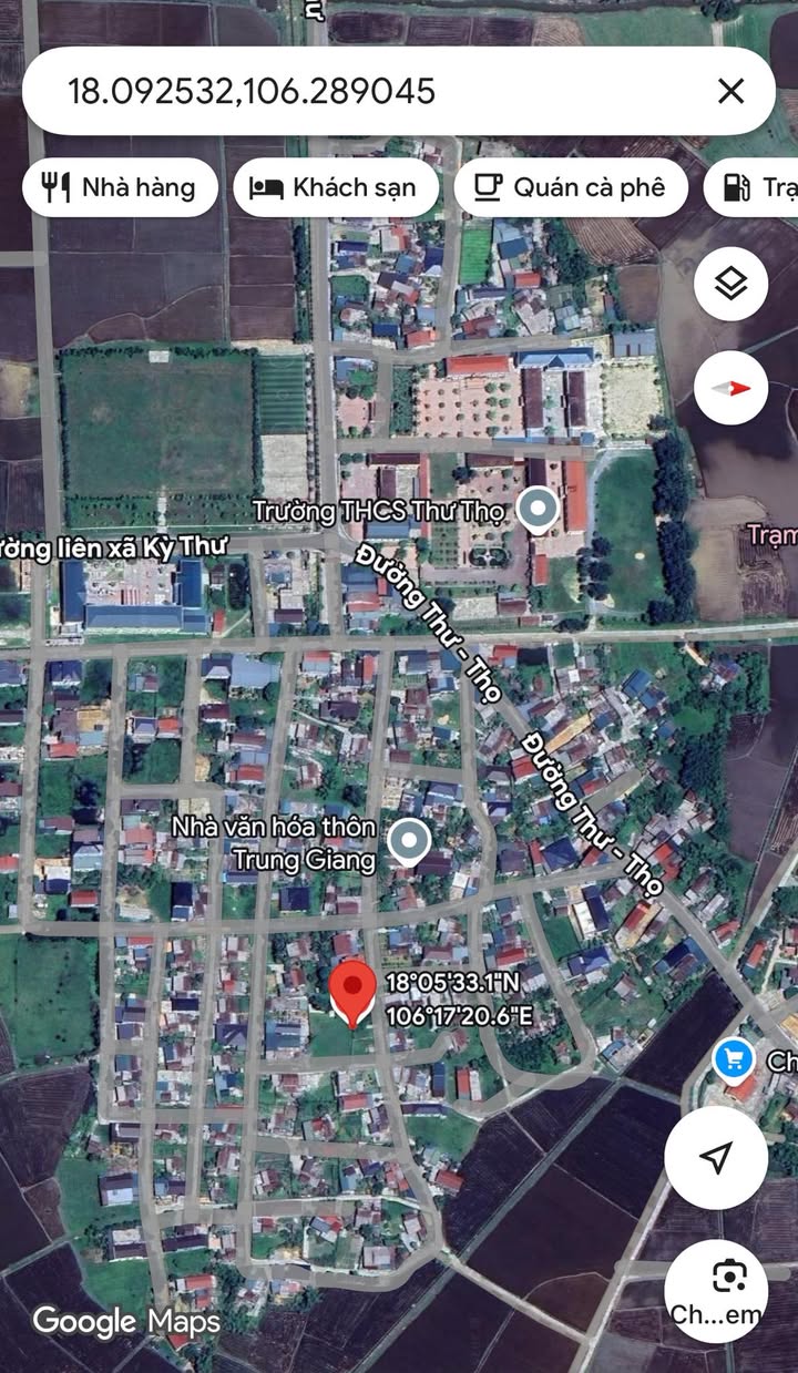 Đất nền Kỳ Thư, Kỳ Anh 83m² giá chỉ 200 triệu - Sổ đỏ chính chủ