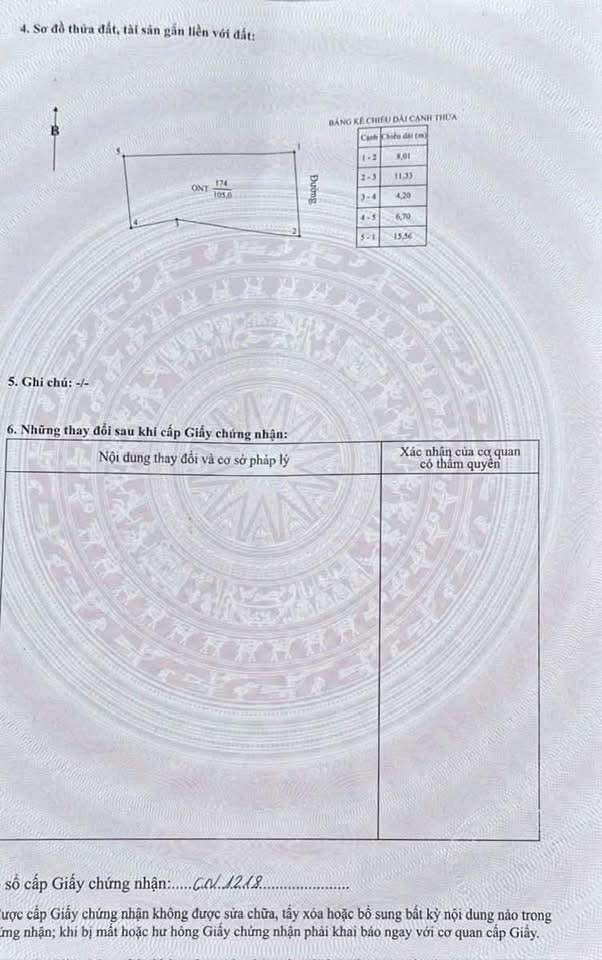 Đất thổ cư Hồng Lạc Thanh Hà 105m² giá chỉ 1 tỷ - Sổ đỏ chính chủ!