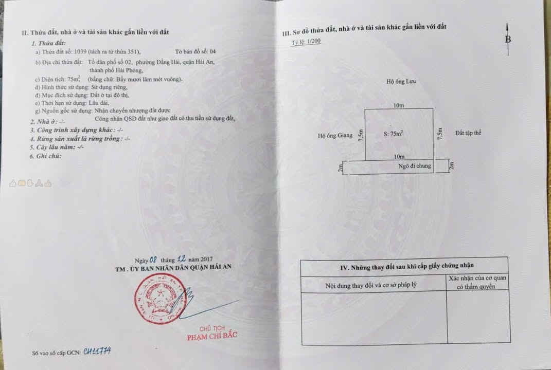 Đất hẻm 389 Đằng Hải 75m² giá 3.8 tỷ - Vị trí đẹp, tiện ích đầy đủ!