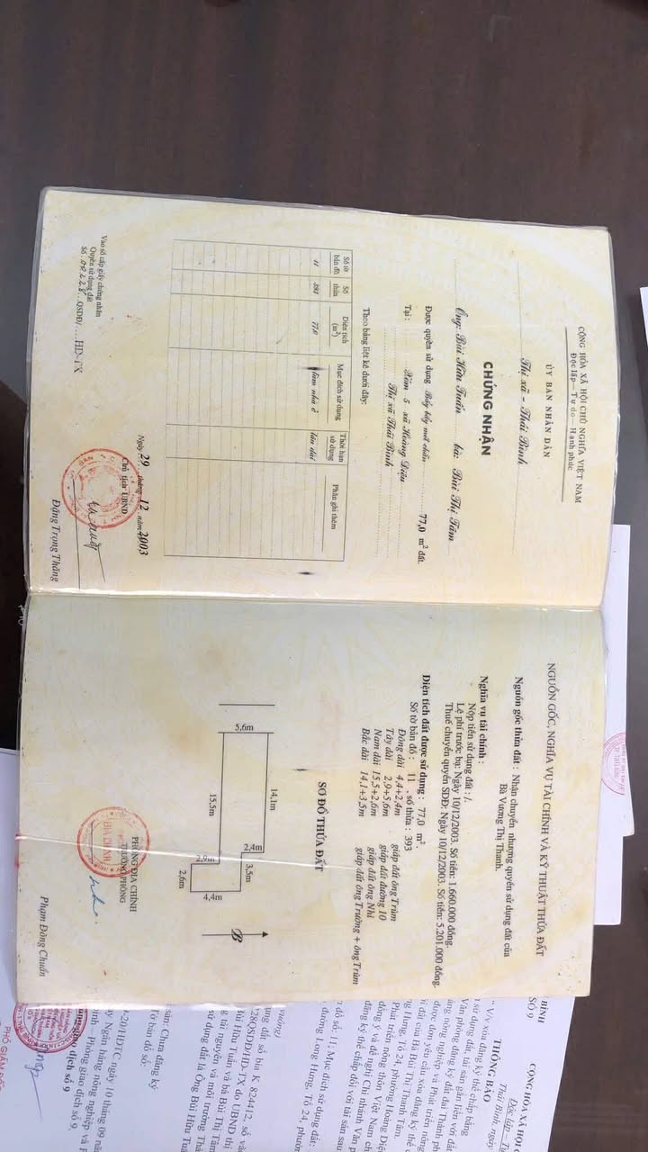 Bán nhà mặt đường Long Hưng, phường Trà Lý, 77m² giá 3.05 tỷ - Kinh doanh sầm uất!