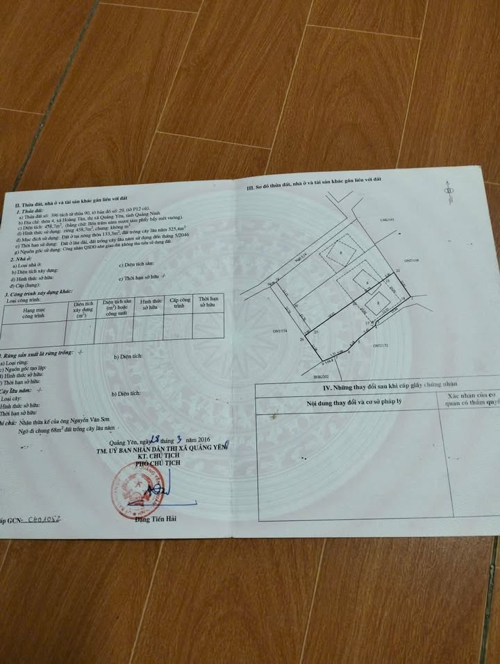 Đất nền Hoàng Tân, Quảng Yên 458m² giá chỉ 8 triệu - Cơ hội đầu tư sinh lời!