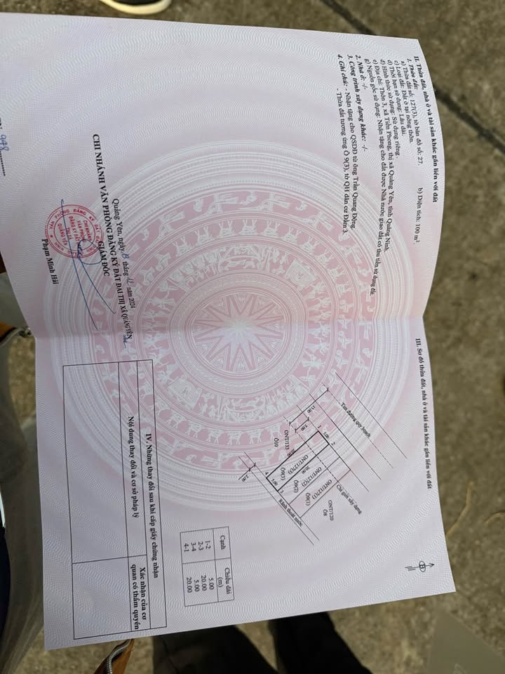 Đất nền 100m² tại Liên Hòa, Quảng Yên - Cần bán gấp với giá thỏa thuận!