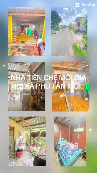 Nhà tiền chế mới 79m² giá 650 triệu - Đầu tư kinh doanh hấp dẫn tại Phú Tân