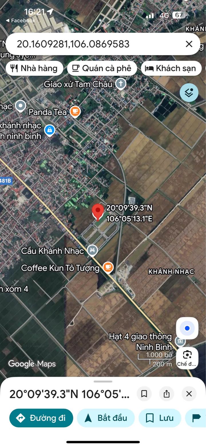 Đất đấu giá nhà vườn khu Tam Tứ, Khánh Nhạc, Yên Khánh 345m² - Đường rộng, giá tốt!