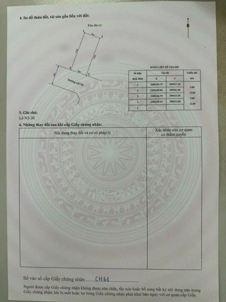 Đất đấu giá Văn Cao Hải Phòng 60m² giá chỉ 4.68 tỷ - Vị trí đắc địa, cơ hội đầu tư tốt!
