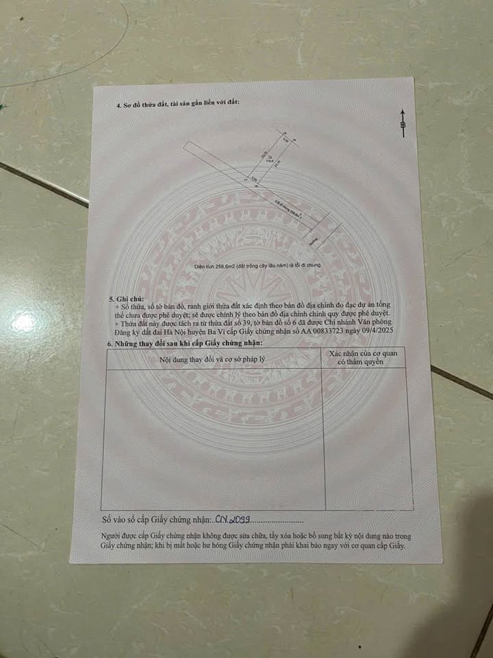 Đất nền Bất Bạt, Ba Vì 116.9m² giá 500 triệu - Đầu tư sinh lời ngay!