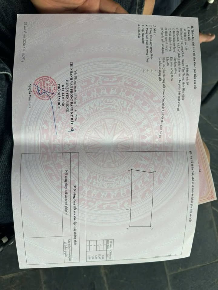 Đất nền Long Châu Yên Phong 93m² giá chỉ 1.8 tỷ - Đầu tư sinh lời cao!