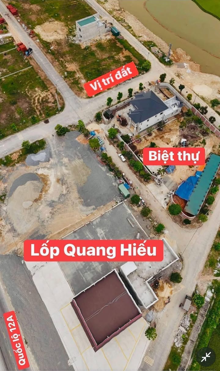 Đất đấu Quảng Phong 160m² giá 2 tỷ - Hướng Đông phong thủy, đường 20m