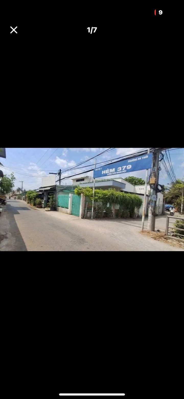 Bán đất nền hẻm 379 đường Trần Quang Diệu, 58.5m² giá chỉ 650 triệu - Cơ hội đầu tư tuyệt vời!