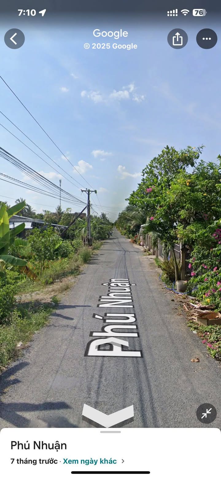 Đất 900m² mặt tiền 20m tại xã Mỹ Thành Nam, Cai Lậy - Giá 2 tỷ thương lượng!