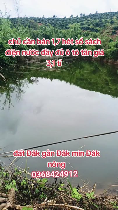 Đất nền Đắk Gằn 17.000m² giá 3.1 tỷ - Đầy đủ pháp lý, tiện ích sẵn có!