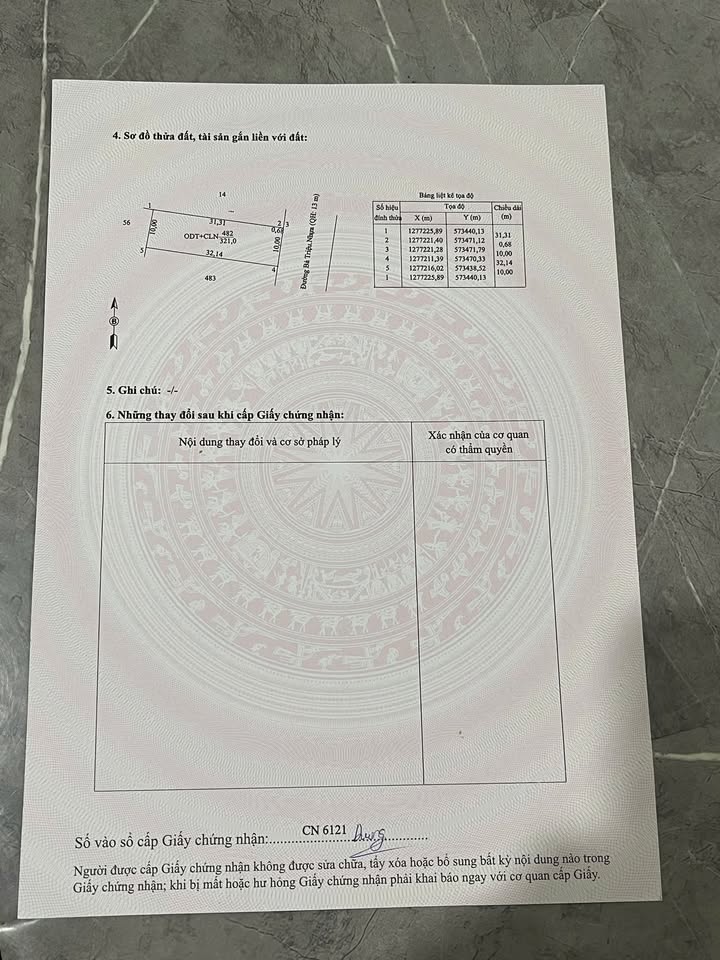 Đất nền Tân Châu Tây Ninh 320m² giá 4.096 tỷ - Sổ hồng chính chủ, thương lượng nhẹ!