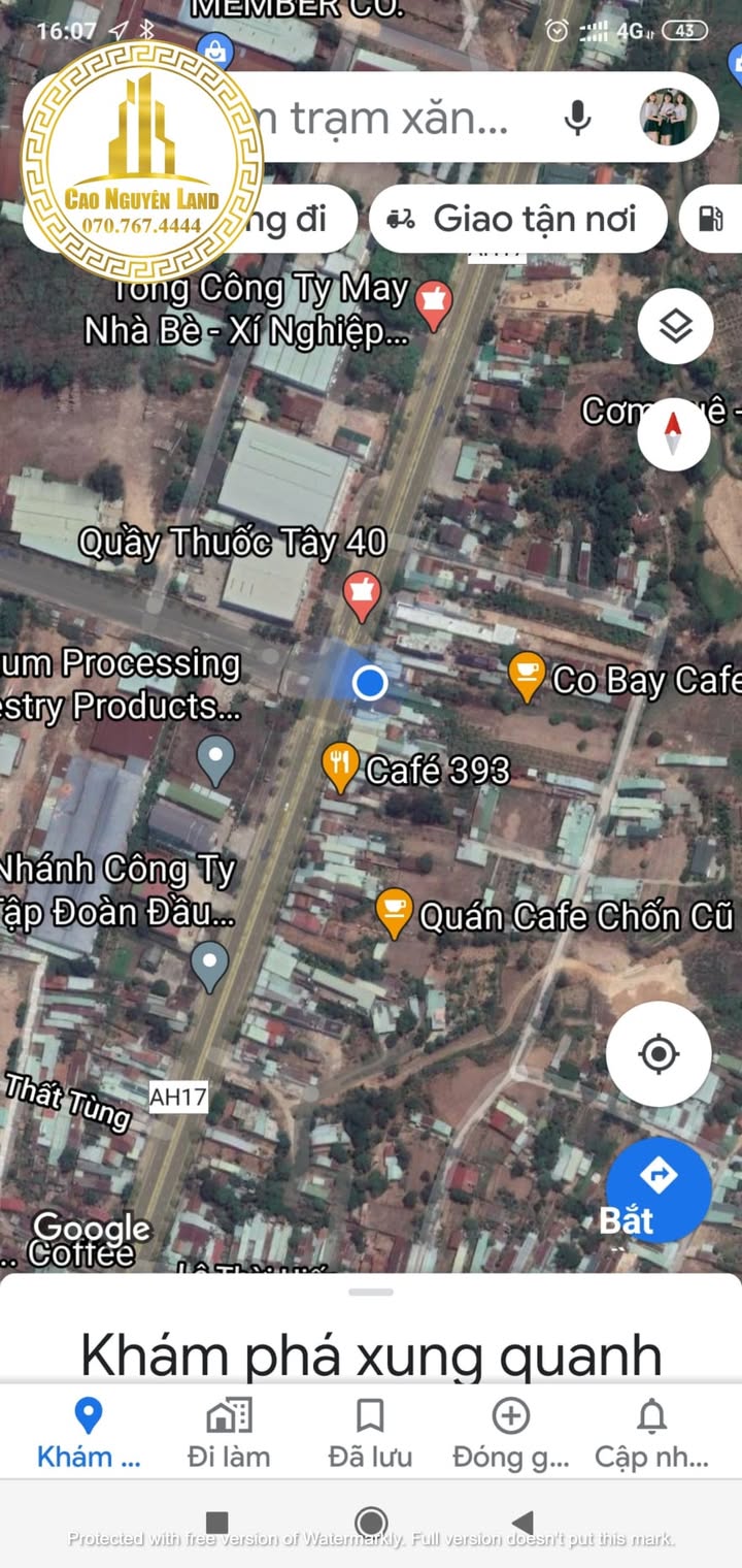 Đất mặt tiền Phạm Văn Đồng, Kon Tum 420m² giá 2.2 tỷ - Vị trí kinh doanh đắc địa!