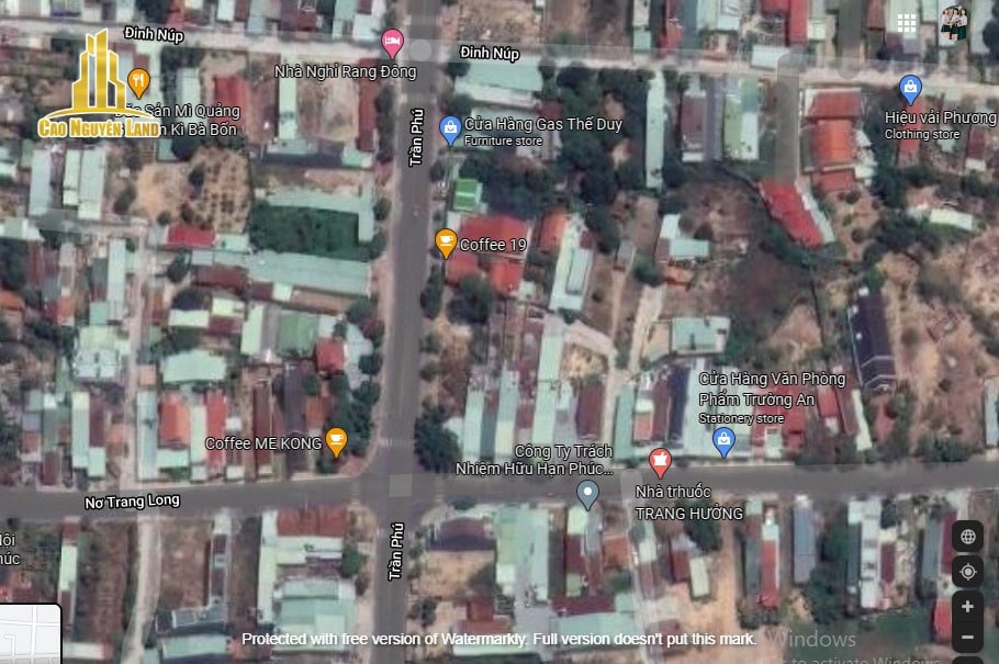 Đất mặt tiền đường Trần Phú, Kon Tum 140m² giá 2.35 tỷ - Đầu tư sinh lời tốt!