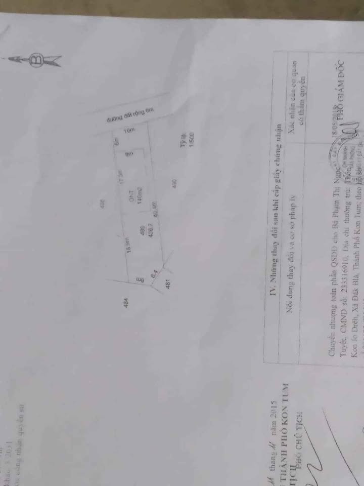 Đất thổ cư mặt tiền Quốc lộ 24 xã Đăk Bla 198m² giá tốt - Nhà cấp 4 tặng kèm!