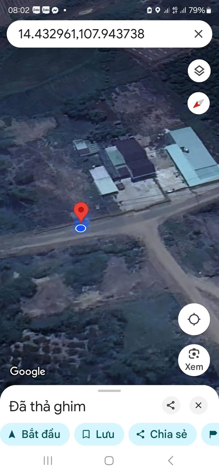 Đất thổ cư 400m² tại Thôn 7 Đăk La giá 1.3 tỷ - Mặt tiền nhựa, view đẹp!