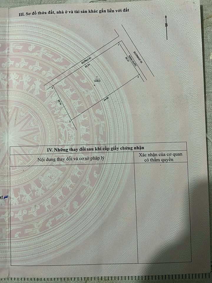 Đất nền Nam Phương Tiến, Chương Mỹ 2400m² giá 4 tỷ - Đường thông ô tô tránh nhau thoải mái!