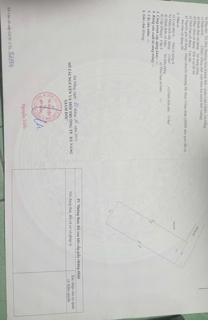 Dãy trọ 6 phòng tại đường Đồng Kè, quận Liên Chiểu, Đà Nẵng - Diện tích 120m², giá 3.2 tỷ!