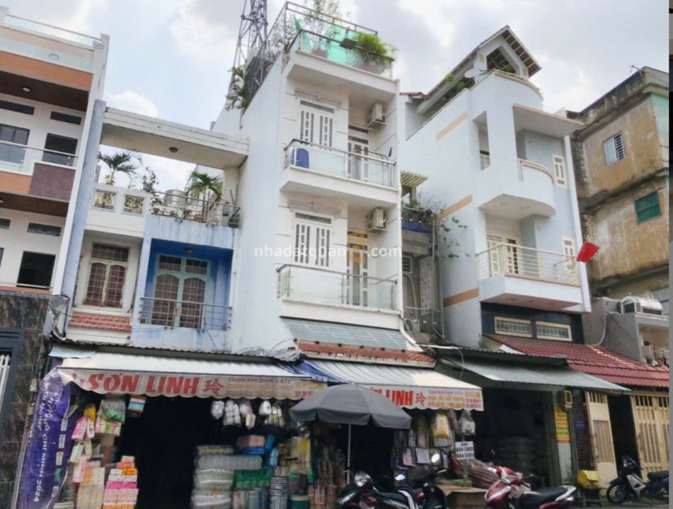 Bán nhà mặt tiền Lê Trực, Q.6, 162m² giá chỉ 16 tỷ - Đầu tư sinh lời ngay!