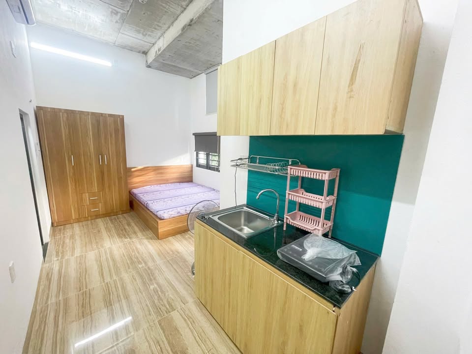 Studio cho thuê đường Cồn Dầu 4, Đà Nẵng - Giá chỉ 4 triệu/tháng, đầy đủ nội thất!