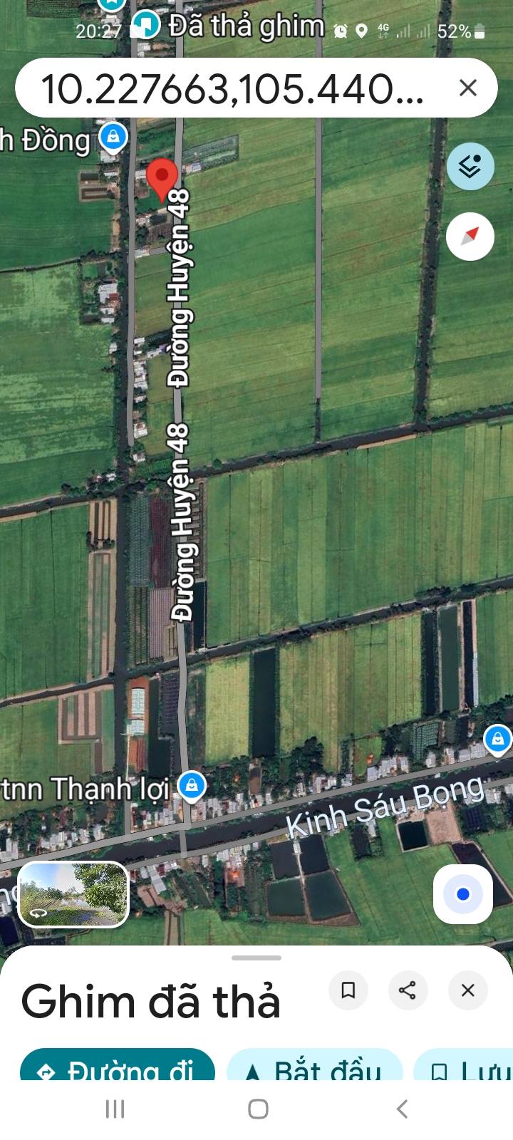 Đất nền Thạnh Mỹ, Vĩnh Thạnh, Cần Thơ 1230m² - Đầu tư sinh lời ngay!