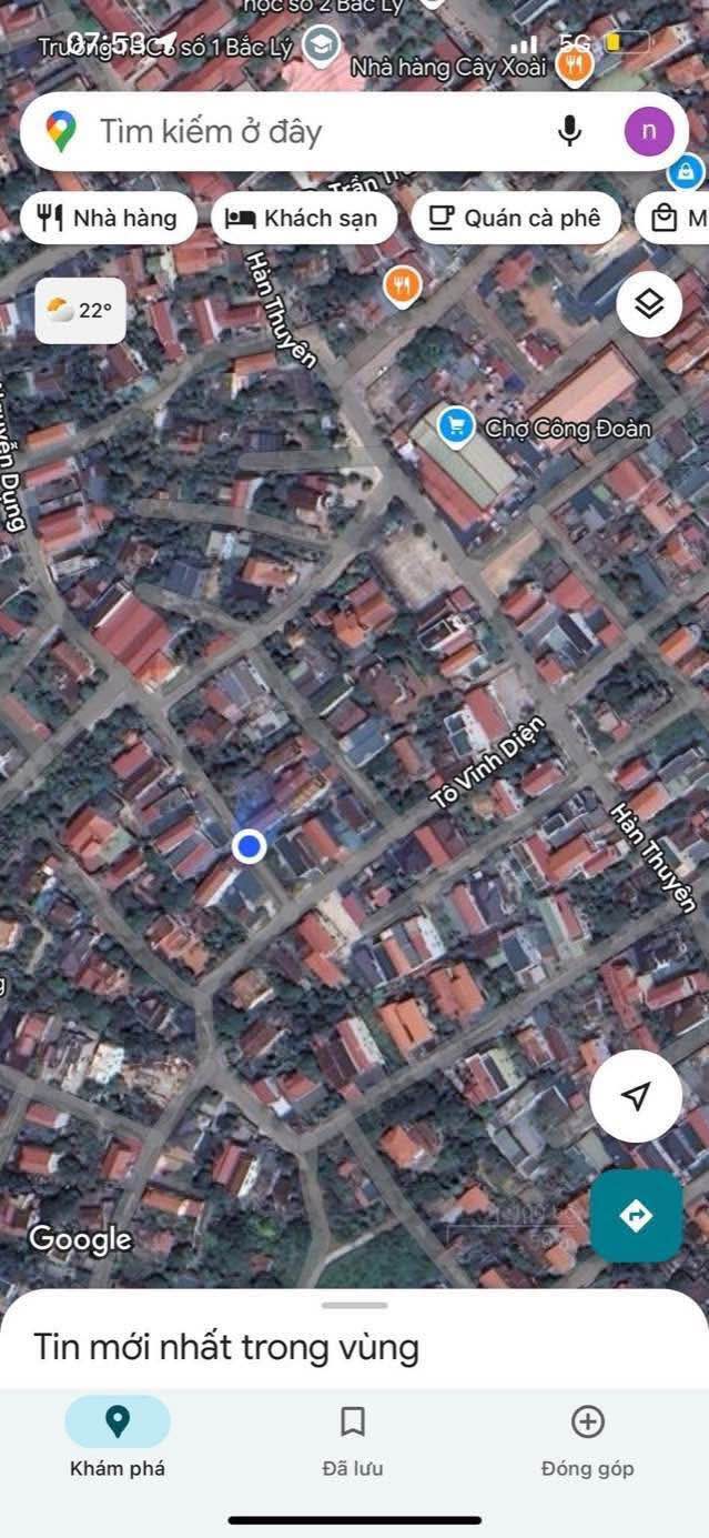 Đất nền phường Bắc Lý, Đồng Hới 138m² giá 1,3 tỷ - Vị trí đắc địa gần chợ