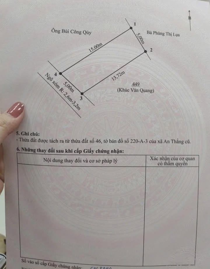 Đất nền An Thắng, An Lão, Hải Phòng 70m² giá 700 triệu - Cơ hội đầu tư tuyệt vời!