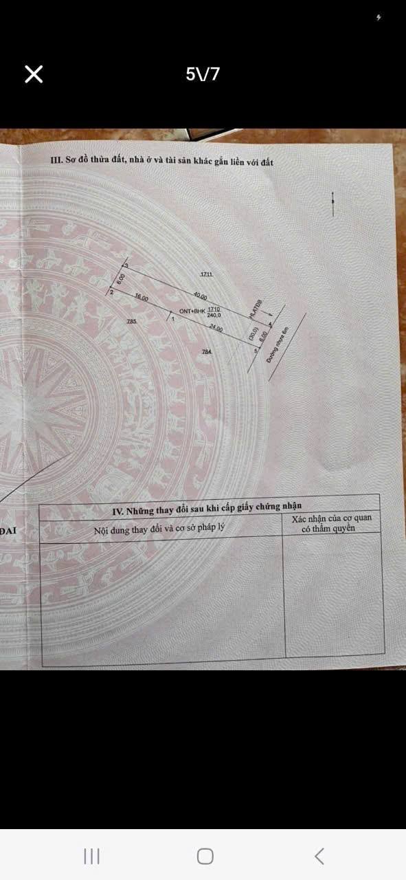 Đất nền Phú An Bến Cát 240m² chỉ 1 tỷ - Đường nhựa 6m thông thoáng!