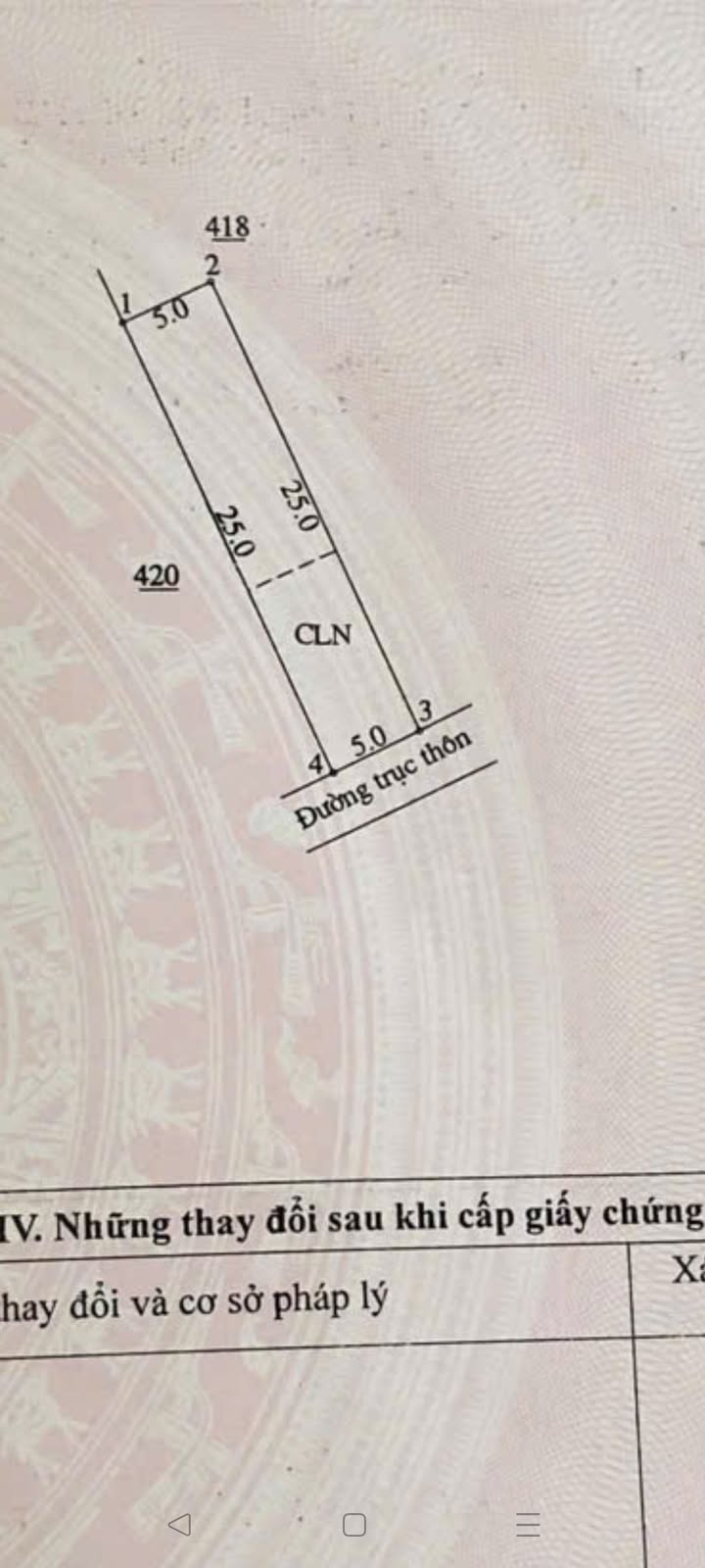 Đất thổ cư Nam Trung 124.9m² giá thỏa thuận - Đường ô tô thông thoáng!