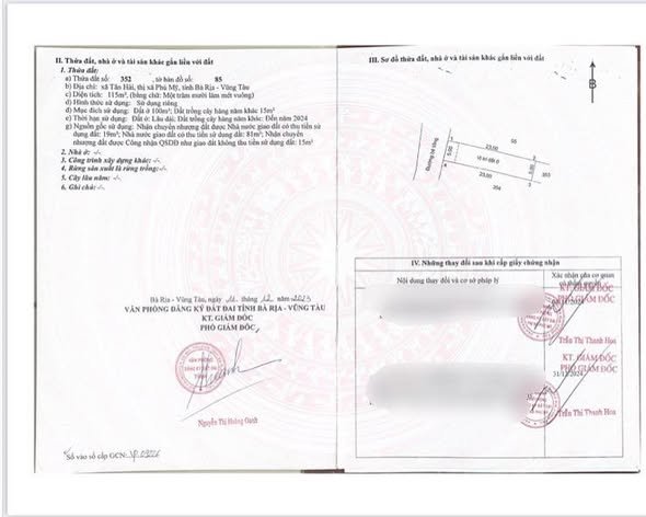 Đất nền Tân Hải, Phú Mỹ 110m² giá 1.75 tỷ - Chính chủ bán gấp!