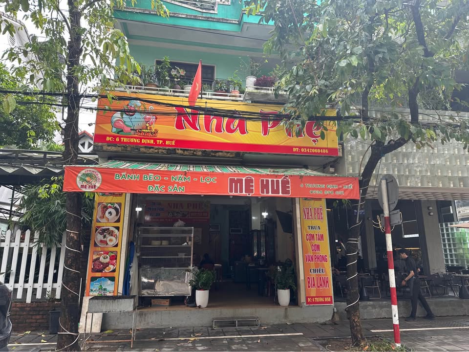 Mặt bằng cho thuê tại 06 Trương Định, 80m² - Phù hợp mở quán ăn hoặc nhậu nhẹt buổi tối!