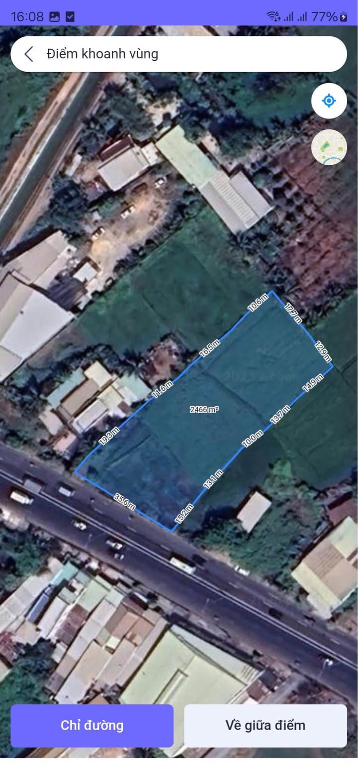 Đất nền mặt tiền Quốc lộ 22, xã Phước Thạnh, Củ Chi 2465m² - Tiềm năng đầu tư cao!